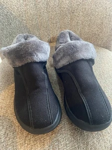 FitVille Damenschuhe Stiefel Größe 8 Weite Winterstiefel Kunstfell Schwarz Neu ohne Etikett - Bild 1 von 9