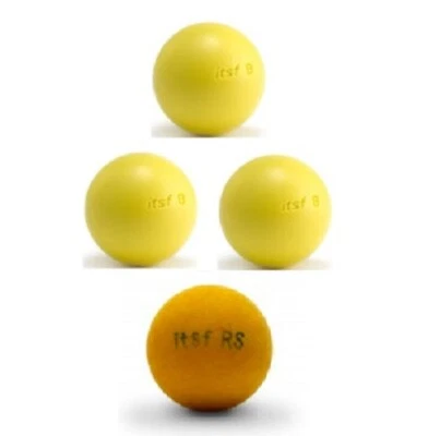 3 balles baby-foot pro compétition ITSF-B homologuées BONZINI +1 itsf RS offerte