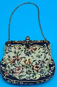 Arazzo Piccola Borsa Jolles Schoffel & Co Cor Cornice Perle Onice Cabochon corniola - Foto 1 di 23