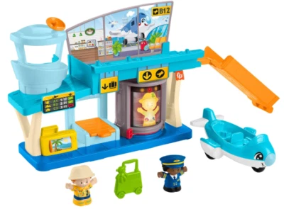 Fisher-Price Little People Toddler Toy Everyday Adventures Airport Playset - Image 1 of 4
