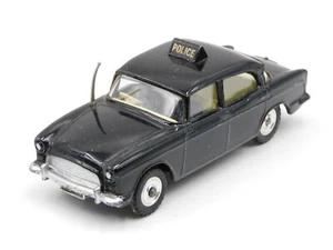Dinky Toys Humber Hawk Police Car vintage die cast 1/43 model car - Imagen 1 de 7