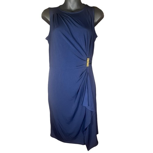 Abito blu al ginocchio Michael Kors (taglia small) nuovo con etichette