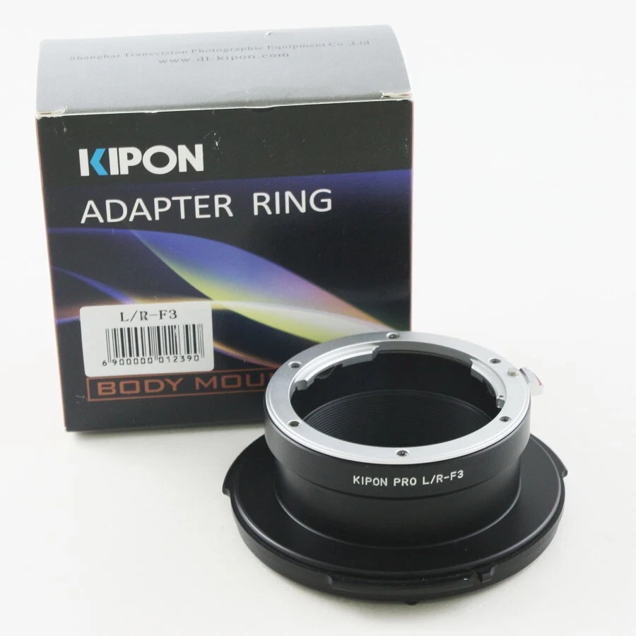 Adaptador de cine Kipon PRO para lente de montaje Leica R L/R para montaje Sony FZ PMW-F3 F5 F55 Foto 1 de 4