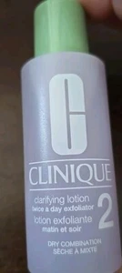 Clinique Clarifying Lotion 2, 60ml/2oz Dry Combination Skin (BN22) - Picture 1 of 3