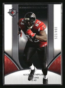 Alge Crumpler 2006 Upper Deck Ultimate Collection #10  Football Card /525
