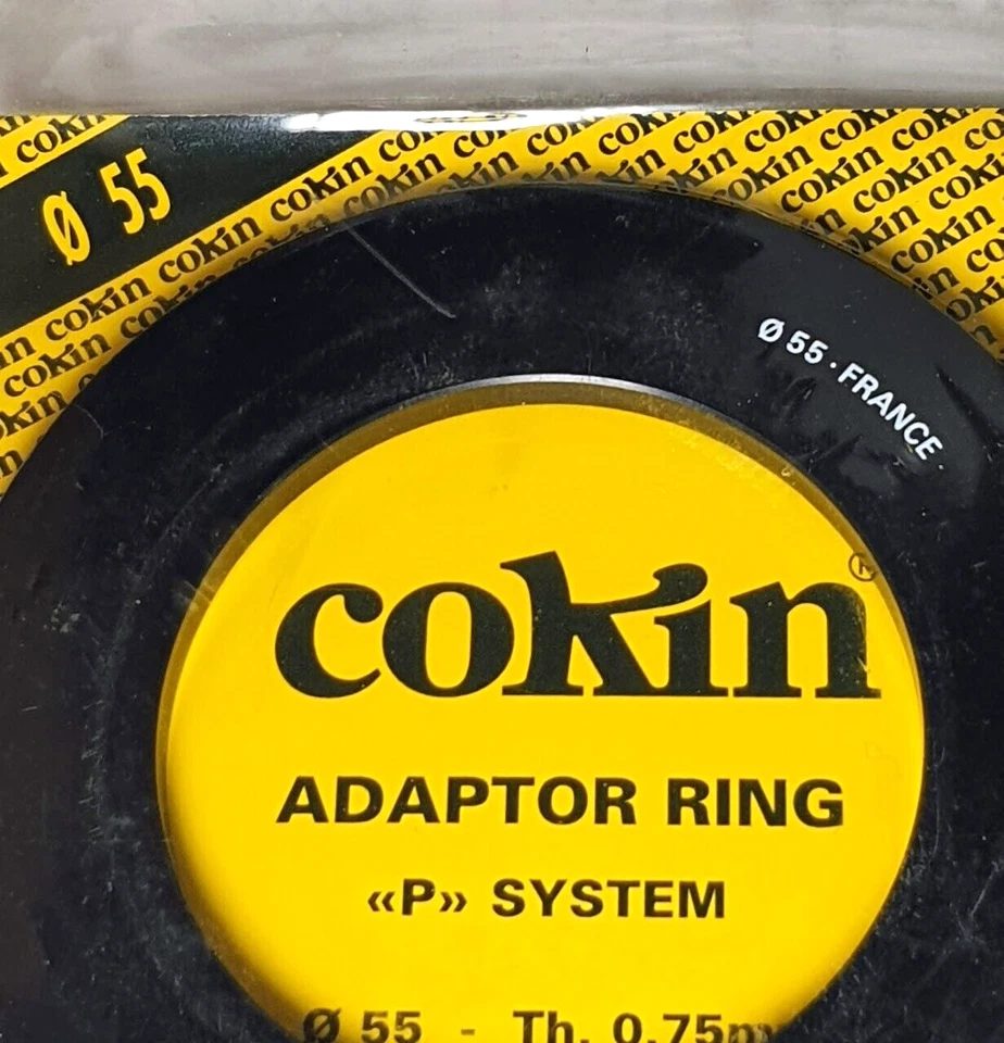 Genuine Cokin P Series 55mm Adapter Ring P455 Made in France Thread to P System - Image 1 of 4