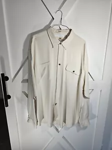 Tommy Bahama LS XXL 100% Silk Shirt #7 - Picture 1 of 4