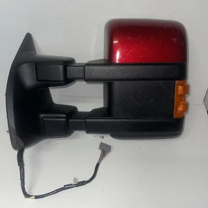 2013-2016 F250 Right RH Side Door Mirror Maroon OEM  - Bild 1 von 7