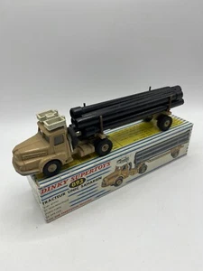 VINTAGE FRENCH DINKY TOYS 893 UNIC SAHARIEN PIPE TRUCK DIECAST TOY - Picture 1 of 4