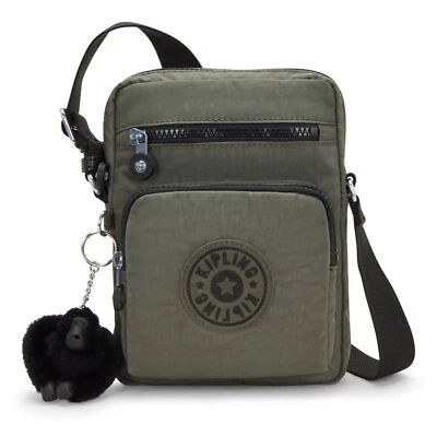 kipling Core Plus Gunne Crossbody Bag Umhängetasche Tasche Green Moss Neu - Bild 1 von 4