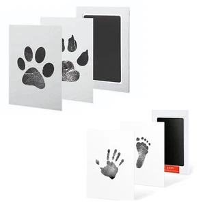 Kit stampa zampa animale domestico gatto e cane - tampone di inchiostro sicuro per animali domestici nero regalo - Foto 1 di 7