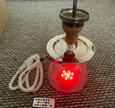 Shisha Nargile Wasserpfeife Set Kompakt klein mobil für unterwegs - Bild 1 von 2