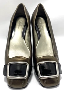 Cole Haan Women's Flats Buckle Accent Size 8B Bronze B*O - Picture 1 of 9