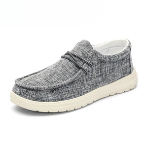 Men’s Casual Classic Canvas Shoes Outdoor Loafers Breathable Comfortable Shoes - Picture 1 of 30