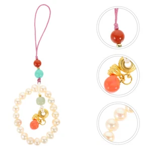 Perle Handykette Handy-Anhängerband Handy-Anhänger, Handy-Lanyard - Photo 1/12