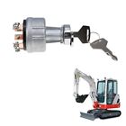 1700100023 1700100052 H806 Ignition Switch with 2 Keys for Takeuchi Excavato UK