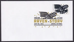 US 5620 Raven Story DCP FDC 2021 - Picture 1 of 1