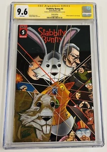 Stabbity Bunny #5 CGC 9.6 Firmado y Esbozado por Ryan Kincaid Variante Infinity - Imagen 1 de 7