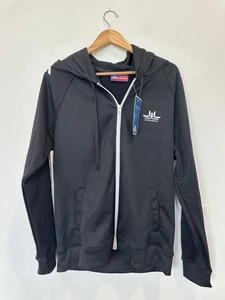 Norskwear Mens XL Hoodie Sweatshirt Black Jacket Full Zip Logo - Picture 1 of 6