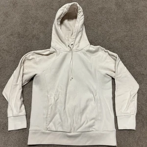 CC Filson Sudadera con Capucha Mujer Mediana Beige Tejido Pesado Pullover Bolsillo Canguro - Imagen 1 de 13