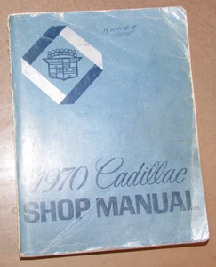 1970 Cadillac Shop Service Manual Book - Picture 1 of 1
