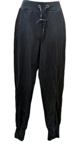Kardashian Kollection Jogginghose Hose Damen L einfarbig schwarz Kordelzug Stretch - Bild 1 von 9