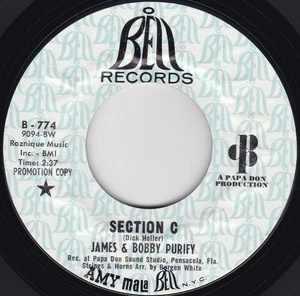 Soul / Funk--James & Bobby Purify – Section C / I Don't Know What It Is You Got - Picture 1 of 3