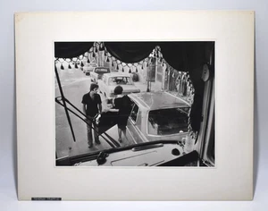 Vintage James W. Howlett Black and White Photograph, 'Teheran Traffic' - Picture 1 of 14