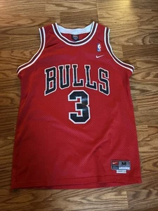 Vintage Size Medium Nike Chicago Bulls Tyson Chandler Jersey +2 Length Y2K - Picture 1 of 6