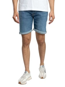 Jack & Jones Men's Rick Original Denim Shorts, Blue - Picture 1 of 5