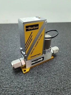Parker Porter Digital Mass Flow Controller 701-AAASVPRS N2 5 SLPM VCR Male - Image 1 of 4