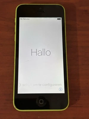 Apple iPhone 5c 8GB Verizon Network, reset to Apple factory settings.   - Image 1 of 4