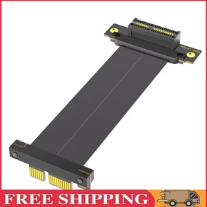 PCI-E 4.0 X1 Riser-Kabel Grafikkarte Hochgeschwindigkeits-Flexibler Extender (PC - Afbeelding 1 van 12