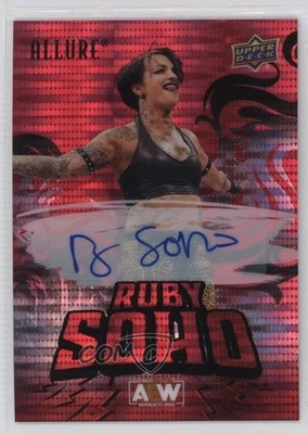2024 Upper Deck Allure AEW Red Pulsar Auto Ruby Soho #71 Auto - Image 1 of 2