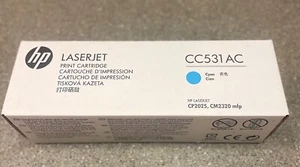 Original HP CC531A (304A) Toner Cartridge - Cyan - Picture 1 of 4