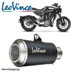 Escape HUSQVARNA SVARTPILEN 125 ABS 2021-2024 Leovince LV-10 carrera 15242BU - Imagen 1 de 9