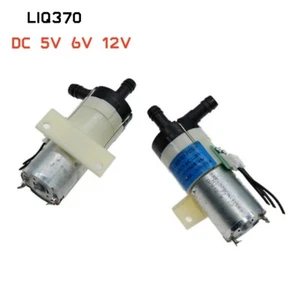 LIQ370 DC 5V 6V 12V Small Motor Mini Self Priming Vacuum Suction Water Air Pump - Picture 1 of 15