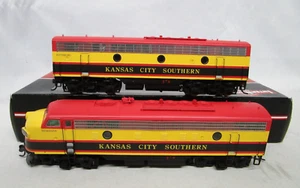 InterMountain HO KCS Kansas City Southern Belle FP9 F9 AB Locomotives DCC Sound - Picture 1 of 20