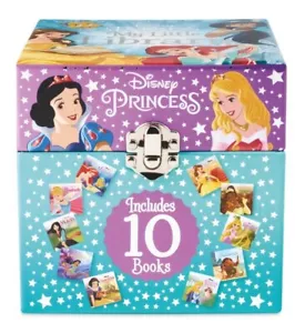Disney Princess 10 Book Box Set By Igloo Books - Picture 1 of 3