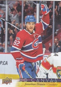 JONATHAN DROUIN 2017-18 17-18 UPPER DECK 2 CANVAS PARALLEL #C164 MONTREAL - Picture 1 of 1