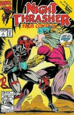 Night Thrasher: Four Control #3 VG 1992 Marvel Comic Book