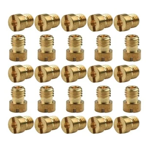 25x Main Jet For Dellorto Carburetor Vergaser 108/110/112 M5 5mm SHA SHBC SHB - Picture 1 of 14