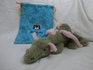 NWT Jellycat Malachy Dragon - In Hand - Sold Out - Incl. Bag - Macha Dragon - Picture 1 of 10