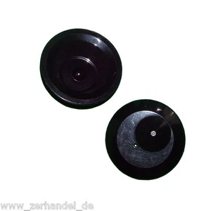 100 etichette rigide RF OVNI nere 8,2 MHz Ø63 mm sicurezza merci sicurezza articoli - Foto 1 di 3