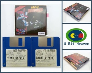 HOT RUBBER BY PALACE SOFTWARE FOR ATARI ST - TESTED & WORKING - Picture 1 of 8