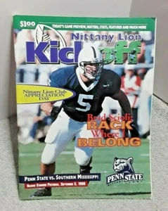 Penn State Nittany Lions September 5 1998 Football Program S Mississippi - Picture 1 of 1