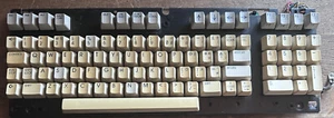 Commodore 1 x Bouton de "C 128 Clavier", Bouton Complet avec Ressort & Tampon - Photo 1/2