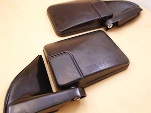 FOR MITSUBISHI L200 RAM 50 PICKUP Truck 1987–94 DOOR SIDE MIRROR BLACK R/L  ABS - Picture 1 of 4