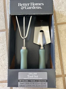 Better Homes & Garden Stainless Steel 2 Piece Garden Tool Set - Picture 1 of 2