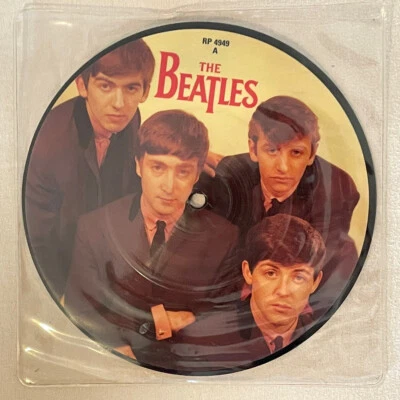The Beatles ‎– Love Me Do 7” (1982 Picture Disc) Like New  - Image 1 of 2